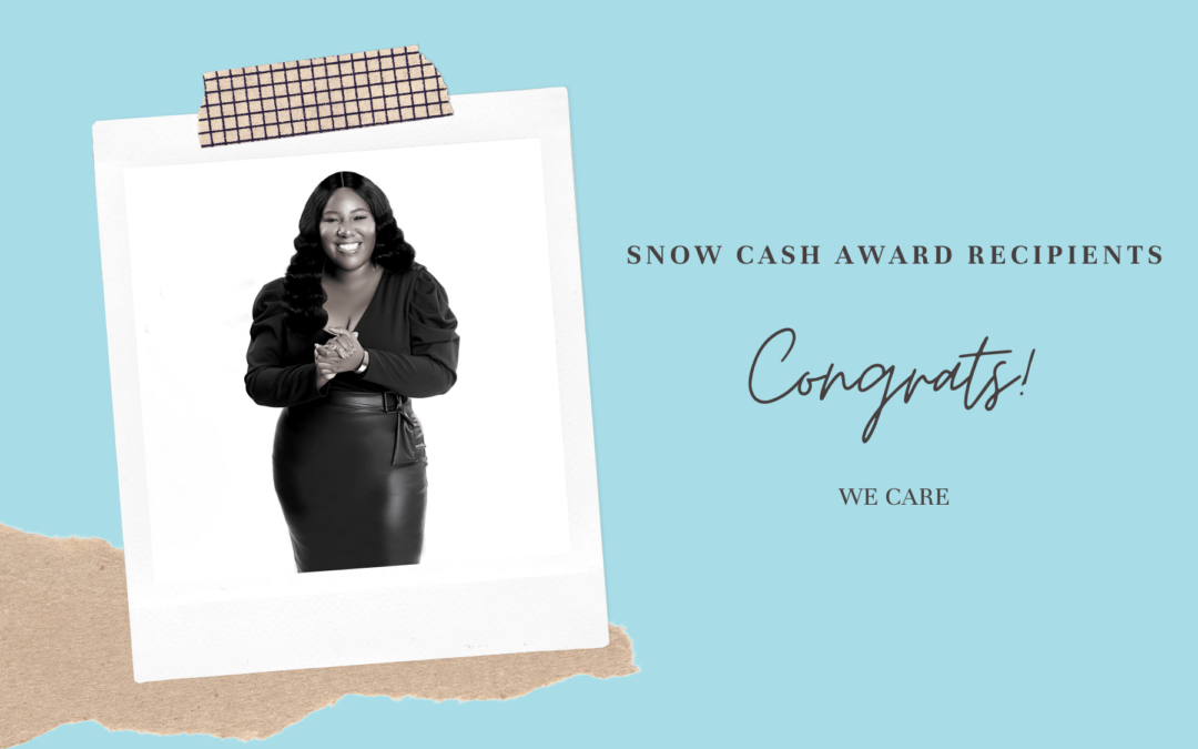 SNOW Cash Award Recipients
